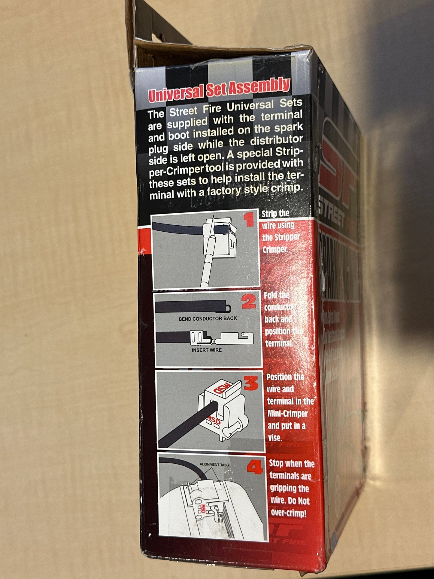 Street Fire (MSD) fire spark plug wire set