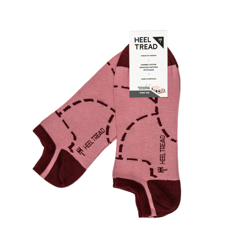 Porsche 917 "Pink Pig / Truffel Jaeger" Socks - Low