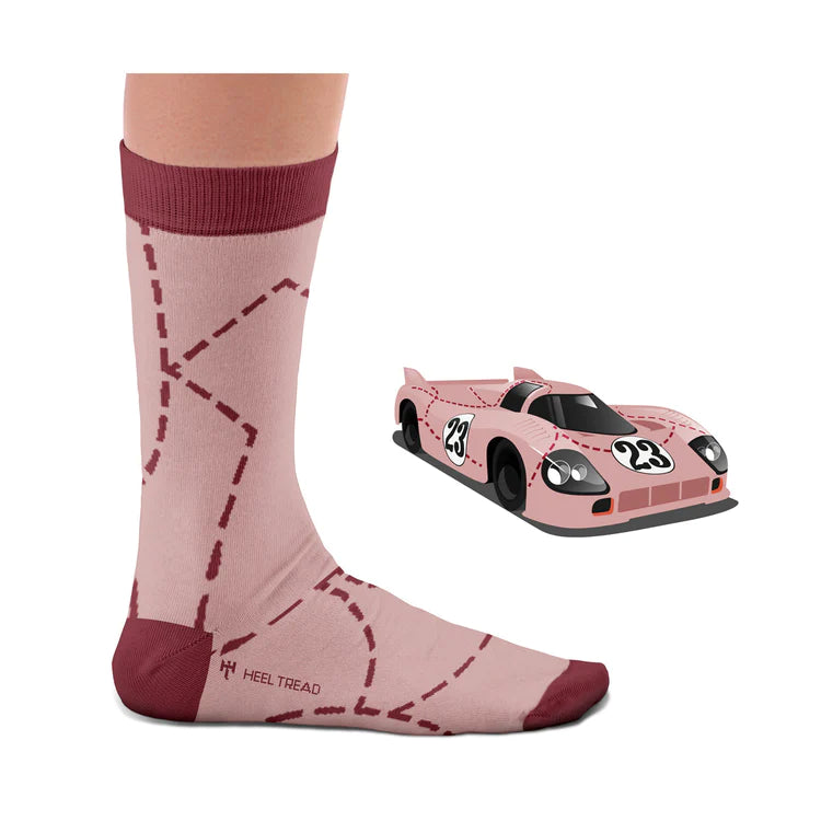 Porsche 917 "Pink Pig / Truffel Jaeger" Socks